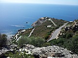 Cap Corse. Bild gemacht von oberer Strasse Pino-Canari