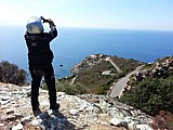 Cap Corse Bild von oberer Strasse Pino-Canari